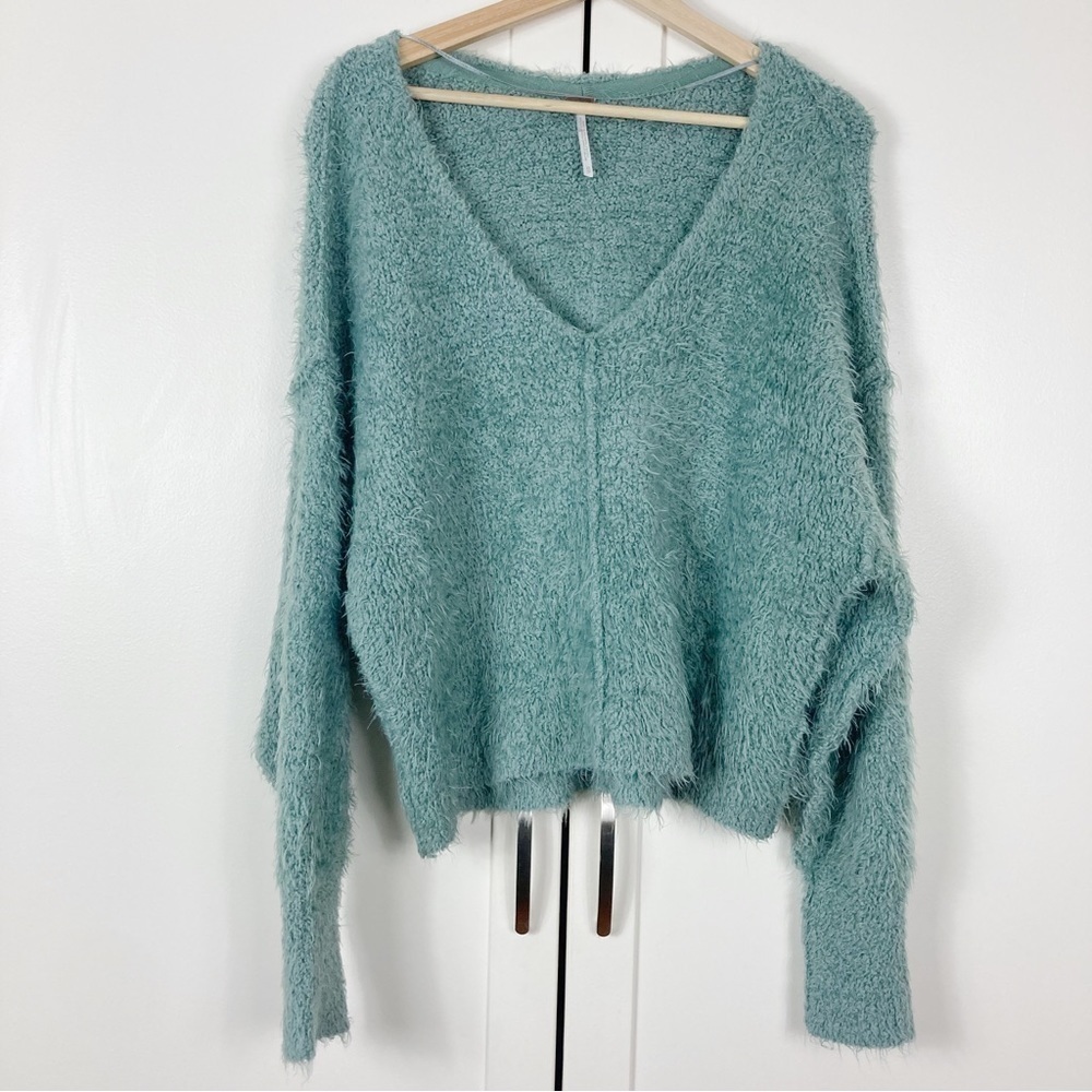 Free People Icing V Neck Sweater - Picture 2 of 8